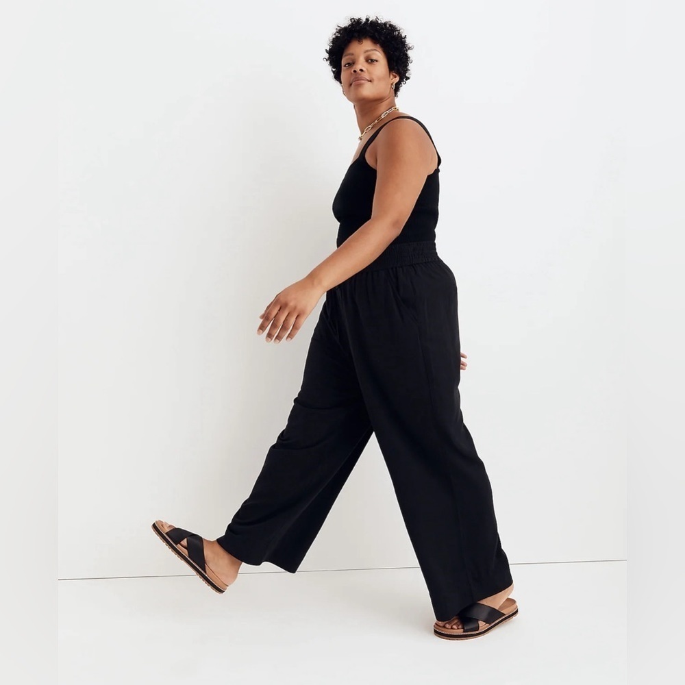Madewell The Harlow Wide-Leg Pant - Picture 2 of 9